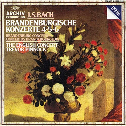 [중고] Trevor Pinnock / Bach : Brandenburgische Konzerte 4, 5, 6 (수입/d125417)