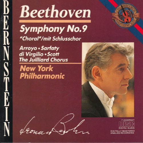 [중고] Leonard Bernstein / Beethoven : Symphony No.9 (수입/mk42224)