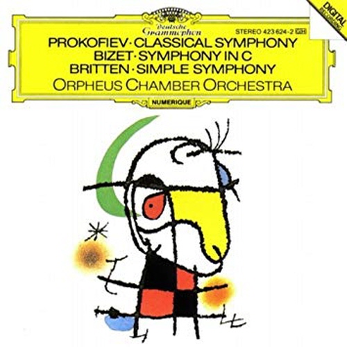 [중고] Orpheus Chamber Orchestra / Prokofiev, Britten, Bizet : Symphonien (수입/4236242)