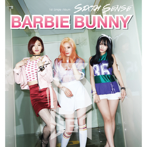 [중고] 식스센스 (Sixth Sense) / Barbie Bunny - 1st Single Album (Digipack/싸인/홍보용)