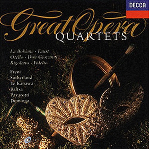 [중고] V.A. / Great Opera Quartets (수입/4480602)
