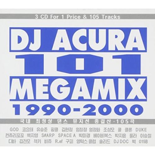 [중고] V.A. / DJ Acura 101 MegaMIX 1990-2000 (3CD)