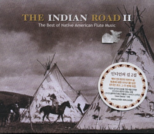 [중고] V.A. / Indian Road : The Best Of Native American Flute Music Vol.2 (스티커부착)