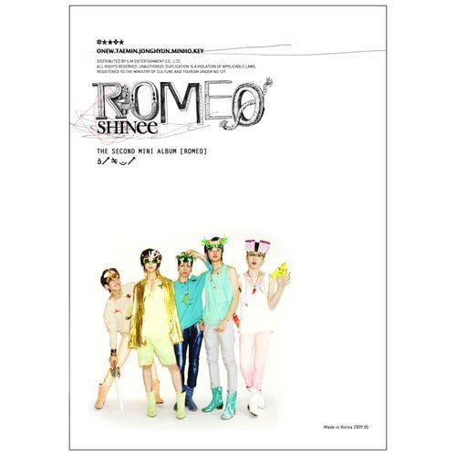 샤이니 (Shinee) / The Second Mini Album [Romeo] (Digipack/미개봉)