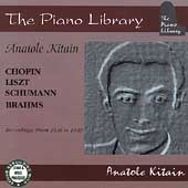 [중고] Anatole Kitain / The Piano Library -  Chopin, Liszt (수입/pl221)
