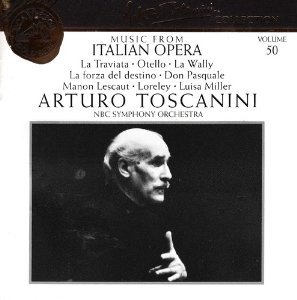 Arturo Toscanini / Music From Italian Operas (수입/미개봉/홍보용/09026603092)