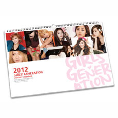 소녀시대 (Girls&#039; Generation) / 2012 Calendar 탁상형 (50%할인/미개봉)