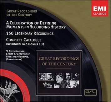 Great Recordings of the Century (Complete CaTalougue 2CD/수입/미개봉/724358574623)