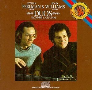 [중고] Itzhak Perlman, John Williams / Paganini, Giuliani : Duos For Violin &amp; Guitar (cck7021/mk34508)