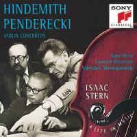 [중고] Isaac Stern / Hindemith, Penderecki : Violin Concertos (수입/smk64507)