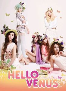 [중고] 헬로 비너스 (Hello Venus) / Venus (1st Mini Album/싸인/홍보용)