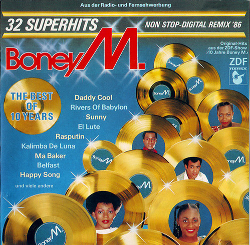 [중고] Boney M. / The Best Of 10 Years