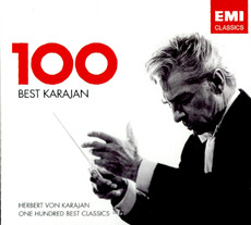 [중고] V.A. / Best Karajan 100 (베스트 카라얀 100/6CD/ekc6d0922)