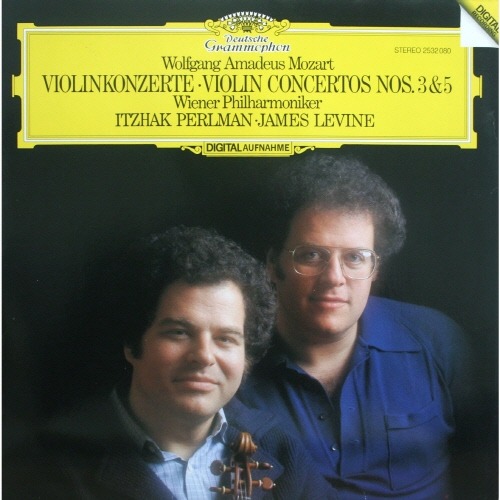 [중고] Itzhak Perlman, James Levine / Mozart : Violinkonzerte Nr.3&amp;5 (수입/4100202)