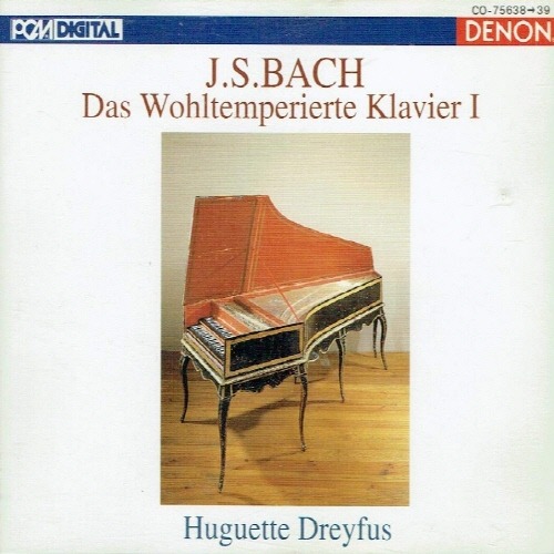 [중고] Huguette Dreyfus / Bach : Das Wohltemperierte Klavier I (2CD/일본수입/co7563839)