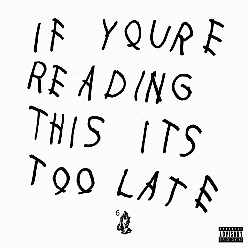 [중고] Drake / If You&#039;re Reading This It&#039;s Too Late