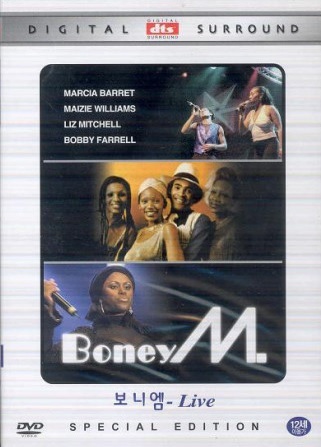 [중고] [DVD] Boney M. / Live