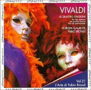 [중고] Fabio Biondi / Vivaldi : Four Seasons (수입/ops569120)