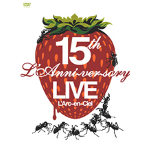 [DVD] L&#039;arc~En~Ciel (라르크 앙 시엘) / 15th L&#039;Anniversary LIVE - 라르크 멤버 사진 엽서 15종 세트 포함 (2DVD/미개봉)
