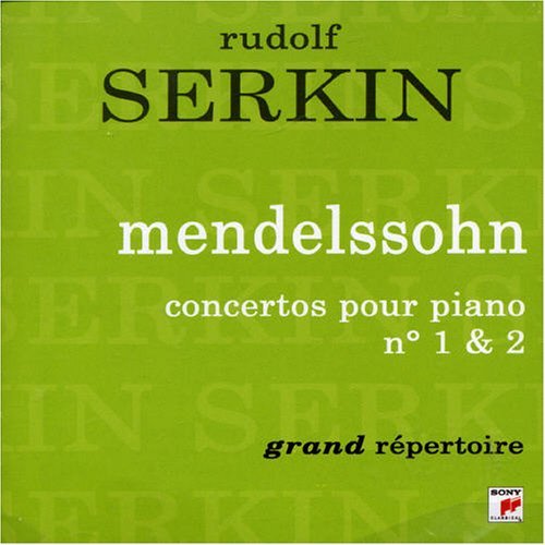 [중고] Rudolf Serkin / 멘델스존 : 피아노 협주곡 1번, 2번, 화려한 카프리치오 (Mendelssohn : Piano Concerto No.1, No.2, Cappricio Brillant Op.2) - 5081072