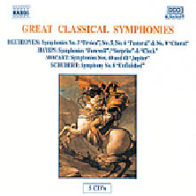 [중고] V.A. / Great Classical Symphonies (5CD BOX SET/수입/8505037)