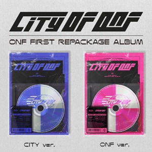 온앤오프 (ONF) / 리패키지앨범 CITY OF ONF 세트 (CITY Ver.+ONF Ver./미개봉)