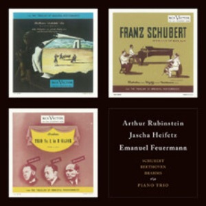 [중고] Arthur Rubinstein &amp; Jascha Heifetz &amp; Emanuel Feuermann / Schubert, Beethoven,Brahms: Piano Trio (3CD/s80109c)