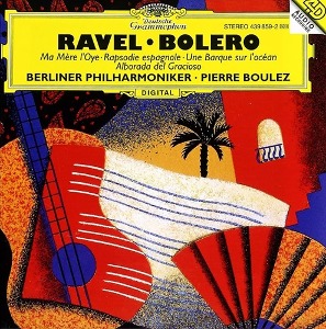 [중고] Boulez / Ravel : Bolero, Ma Mere L&#039;Oye U.A. (dg2501/4398592)