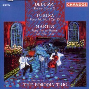 [중고] The Borodin Trio / Debussy, Turina, Martin : Piano Trios (수입/chan9016)