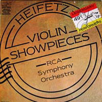 [LP] Jascha Heifetz / Violin Showpieces (미개봉/brcl1009)