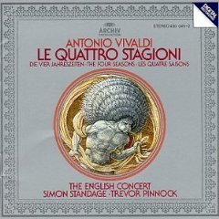 [중고] Trevor Pinnock / Vivaldi : Le Quattro Stagioni (수입/4000452)