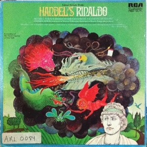 [중고] [LP] Stephen Simon, Beverly Wolff / Handel : Rinaldo (수입/홍보용/arl10084)
