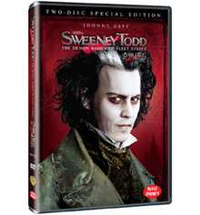 [중고] [DVD] Sweeney Todd: The Demon Barber Of Fleet Street - 스위니 토드: 어느 잔혹한 이발사 이야기 (2DVD)