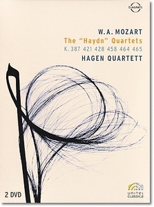 [DVD] Hagen Quartett / Mozart The Haydn Quartets (2DVD/수입/미개봉)