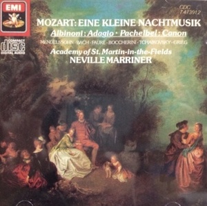 [중고] Neville Marriner / Mozart : Eine Kleine Nachtmusik (수입/ksc20013)