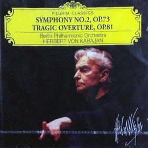 Herbert Von Karajan / Brahms : Symphony No.2 Op.73 (미개봉/nis8024)