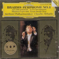 [중고] Claudio Abbado / Brahms : Symphony No.2 (dg1156)