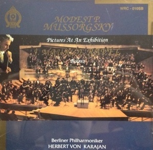Herbert Von Karajan / Mussorgsky: Pictures At An Exhibition, Ravel: Bolero (미개봉/wrc010sb)