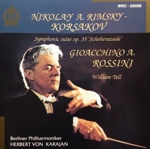 Herbert Von Karajan / Rimsky-korsakov: Scheherazade (미개봉/wrc020sb)