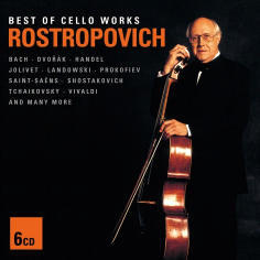 [중고] Mstislav Rostropovich / 로스트로포비치 불멸의 첼로 명연집 - Best of Cello Work (6CD/Box set/