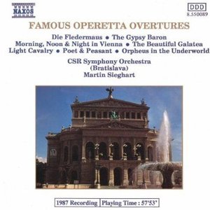 [중고] Martin Sieghart / Famous Operetta Overtures (수입/8550089)