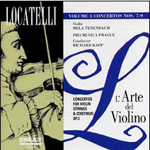 [중고] Mela Tenenbaum, Richard Kapp / Locatelli : Violin Concertos No.7-9 (수입/essaycd1068)