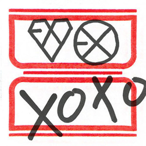 엑소 (Exo) / 1집 XOXO 으르렁 (Kiss Ver. Repackage/한국어/빨강/미개봉)