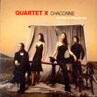 [중고] Quartet X (콰르텟엑스) / Chaconne - 샤콘느 (Digipack/싸인/sbdd1044)