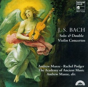 [중고] Andrew Manze / Bach : Solo &amp; Double Violin Concertos (수입/hmu907155)