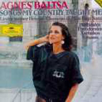 [중고] Agnes Baltsa / Songs My Country Taught Me (수입/4192362)