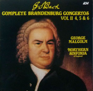 [중고] George Malcolm / Bach : Complete Brandenburg concertos Vol.II 4,5&amp;6 (skcdl0145)