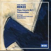 [중고] Gerhard Markson / Henze: Piano Concerto No.2, Telemanniana (수입/cpo9993222)