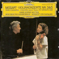 [중고] Anne Sophie Mutter / Mozart : Violinkonzerte Nr. 3&amp;5 (dg0197)