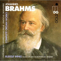 [중고] Rudolf Innig / Brahms : Complete Organ Works (수입/mdg31701372)